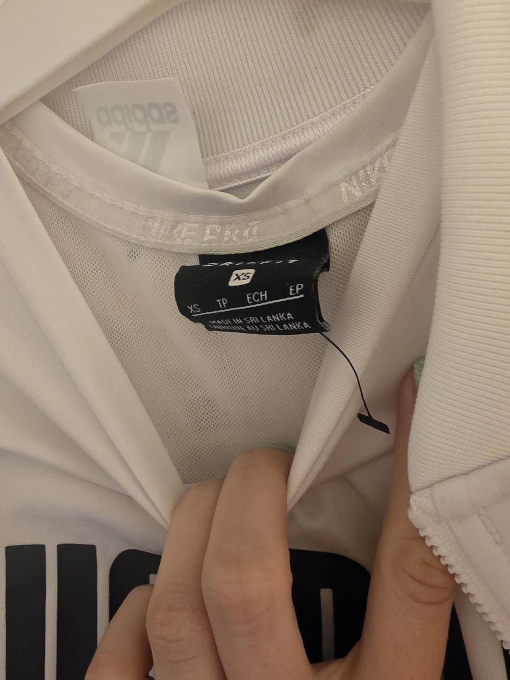 Nike Just Do It White Performance Jersey - XS